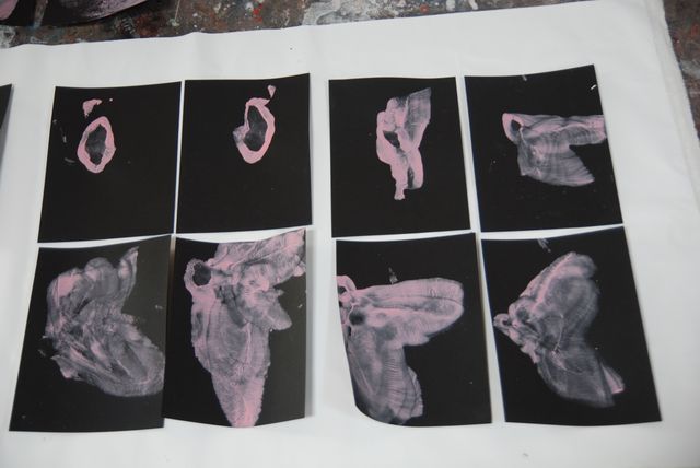 Kurt Strobeck – Ausstellung „Anthropomorphe Drucke“, Galerie M6, Hamburg, 2014, Bild 3