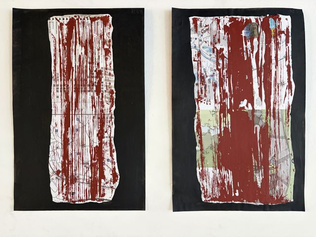 Kurt Strobeck – Ausstellung „Paperwork“, Galerie Renate Kammer, Hamburg (Gruppenausstellung), 2025, Bild 2